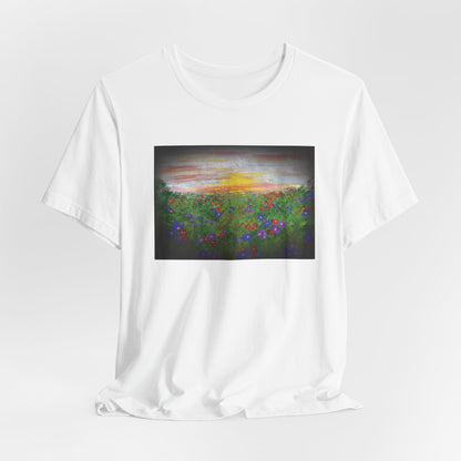Wild Bloom “Sunset Garden” Unisex Tee