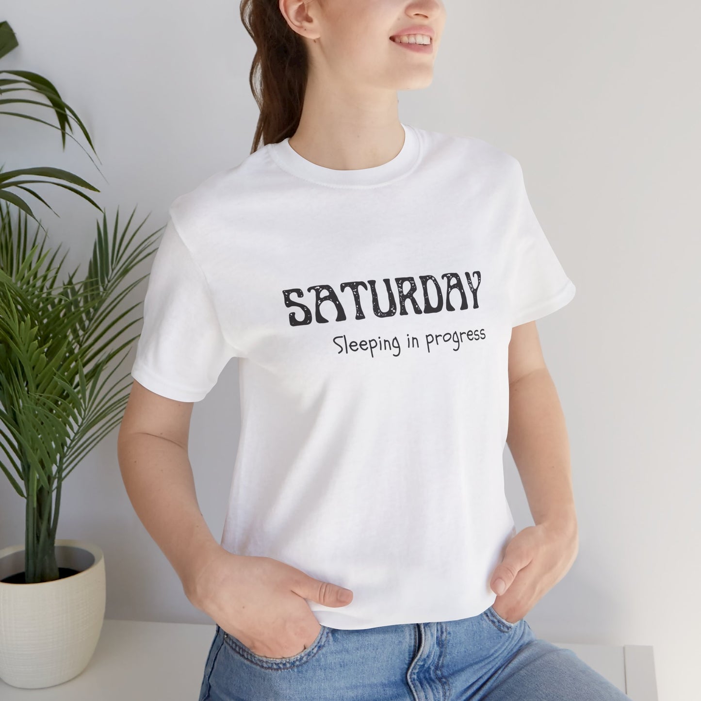 Saturday Tee – "Sleeping in progress"