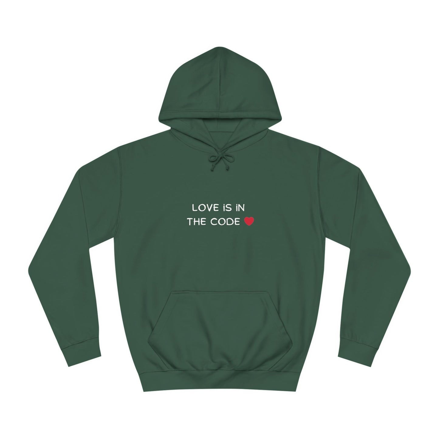 💻❤️ Love is in the Code Hoodie – Cozy & Geeky Valentine’s Gift for Developers & Tech Lovers