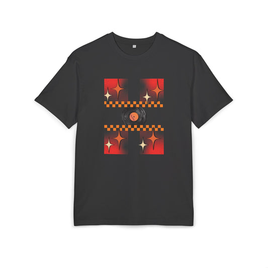 Retro Vibes Oversized Unisex Tee – Vintage Graphic Print
