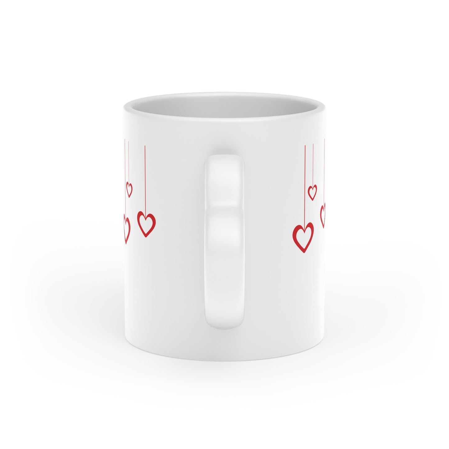 Heart-Handle Mug for Coffee & Tea Lovers | Perfect Gift for Valentine's Day & Anniversaries