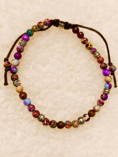 Handmade Jasper Stone Beaded Bracelet