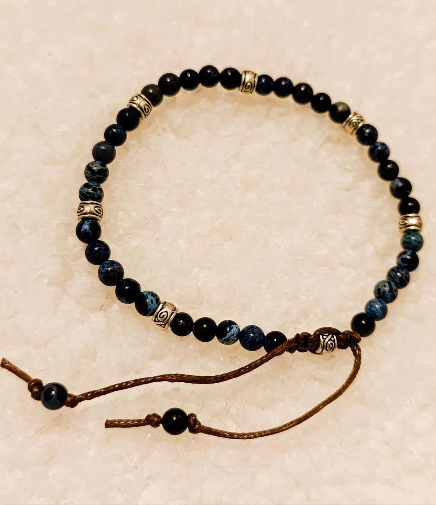 Handmade Jasper Stone Beaded Bracelet