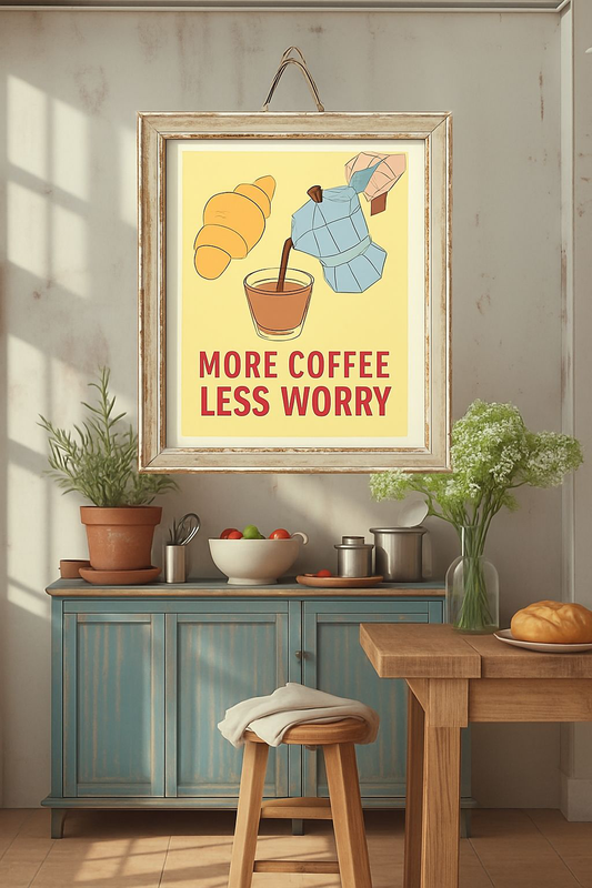 Coffee Poster – Instant Download Printable Wall Art