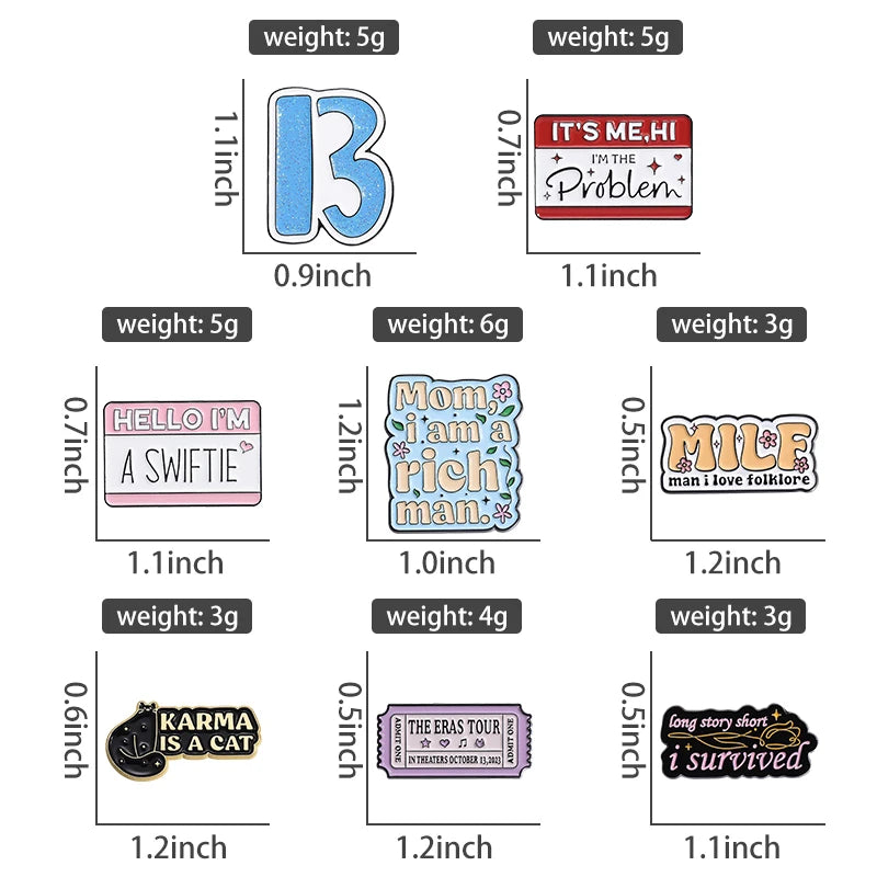 Trendy Metal Emblems