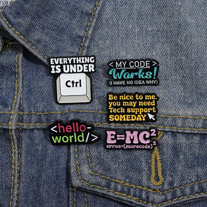 Funny Programming Pin Gift For Programmer Friends