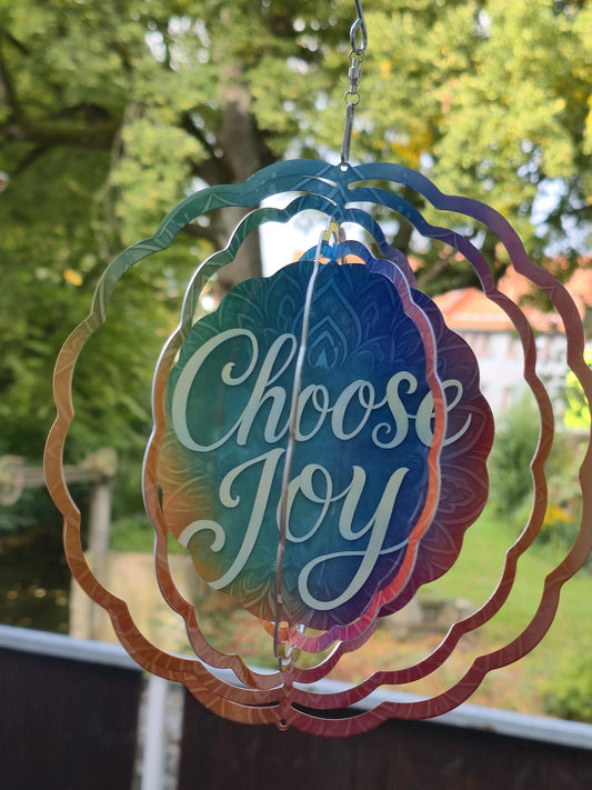 Custom Wind Spinner – Personalized Sublimation Decoration | Double-Sided Photo Spinner for Porch, Garden & Home