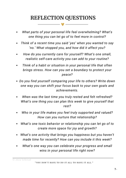 Don’t Do List E‑Book – A Guide to Letting Go & Simplifying Life