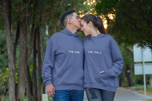 💙 The Only Hoodie – Matching Couples Hoodie, Valentine’s Gift, or Anniversary Surprise
