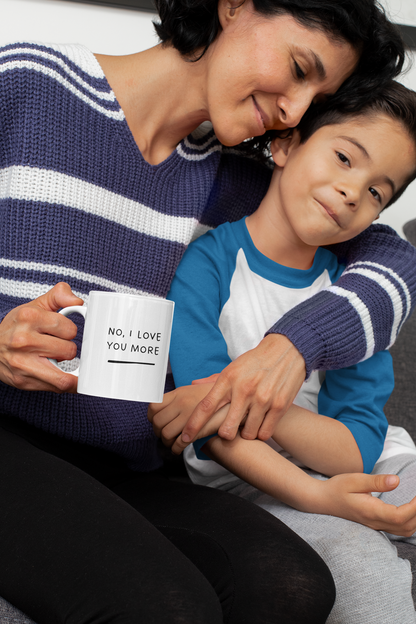 💖 "No, I Love You More" Mug – The Perfect Match for Your Loved One!