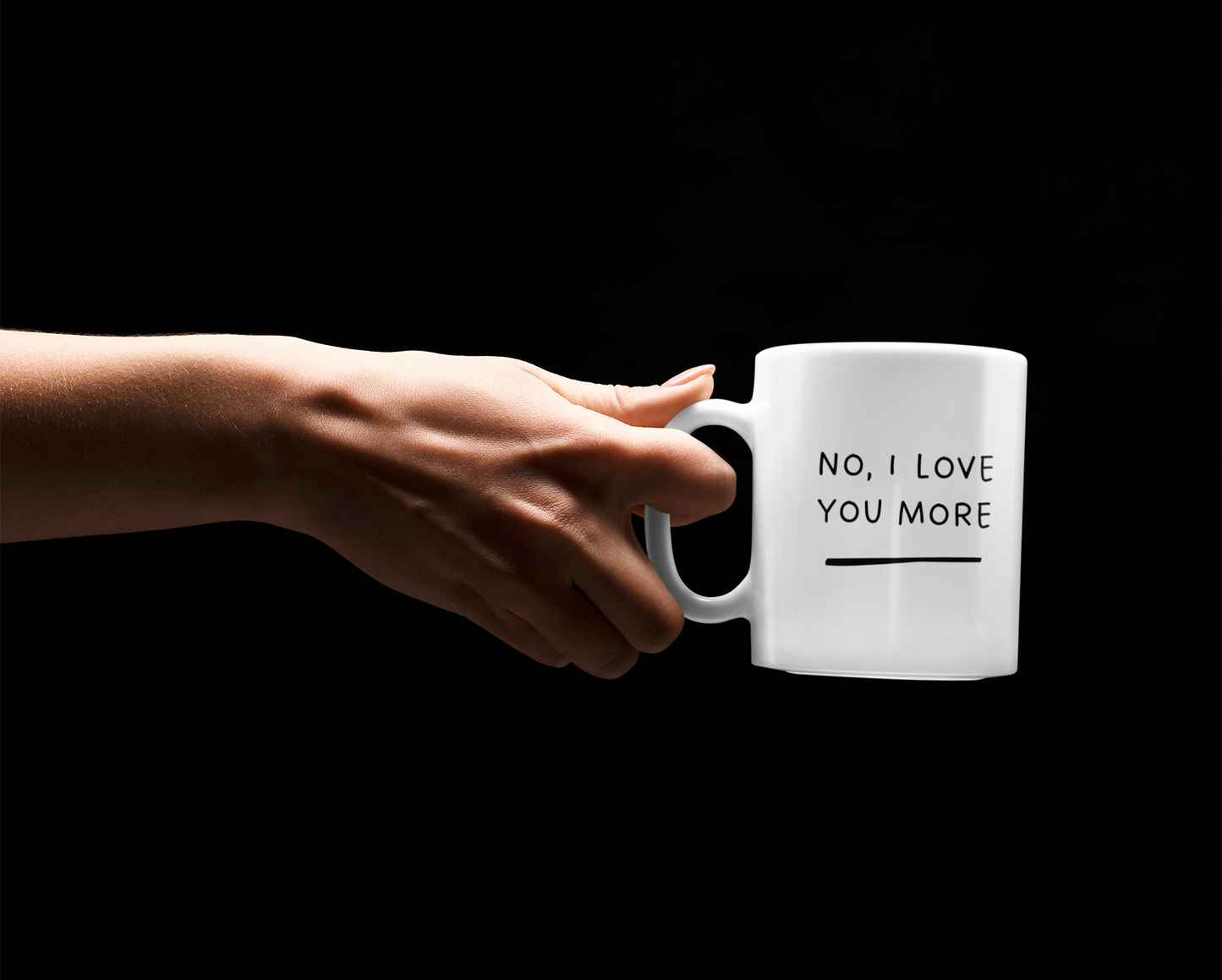 💖 "No, I Love You More" Mug – The Perfect Match for Your Loved One!