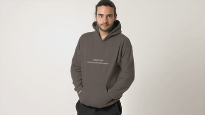 💾 Binary for "LOVE" Hoodie – Geeky & Romantic for Programmers & Tech Couples